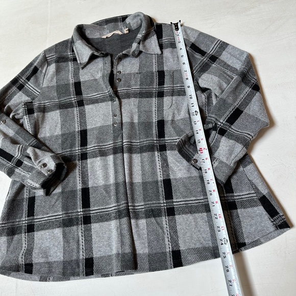 Soft Surroundings Mad About Plaid Tunic - Picture 3 of 7